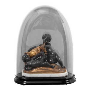 Clodion Cherub Figural Group Bronze Sculpture