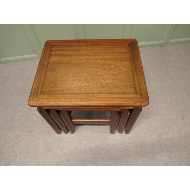 This is a Good-looking set of tables, they are traditionally made with thick tops and chamfered legs. The tables are in...