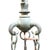 Aesthetic Movement Figural Bronze \Chandelier With Owl & Quezal Shades C1900 For Sale - Image 13 of 13