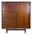 Svend Madsen for Falster Mobelfabrik Danish Mid-Century Modern Teak Dresser / Armoire For Sale