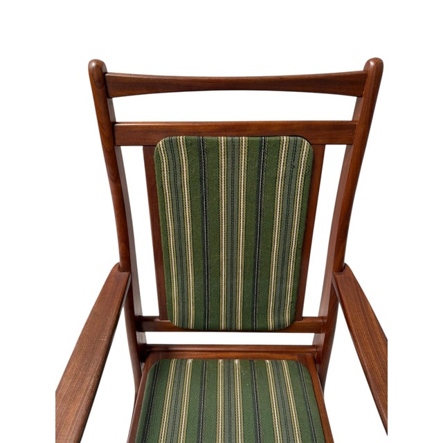 Mid-Century Modern Danish Rocking Chair in Teak, 1960s For Sale - Image 10 of 11