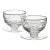 20th Century Waterford Lismore Condiment/Dessert Coupes - A Pair For Sale