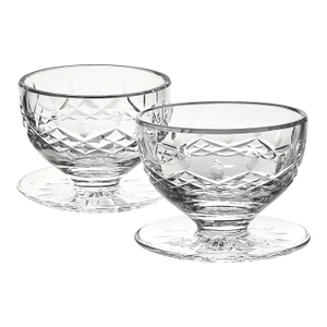 Vintage Waterford Lismore Condiment/Dessert Coupes - A Pair