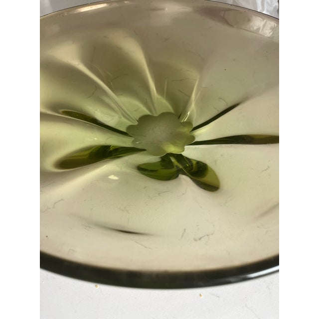 1940s Duncan & Miller Canterbury Uranium Bowl For Sale In Houston - Image 6 of 8