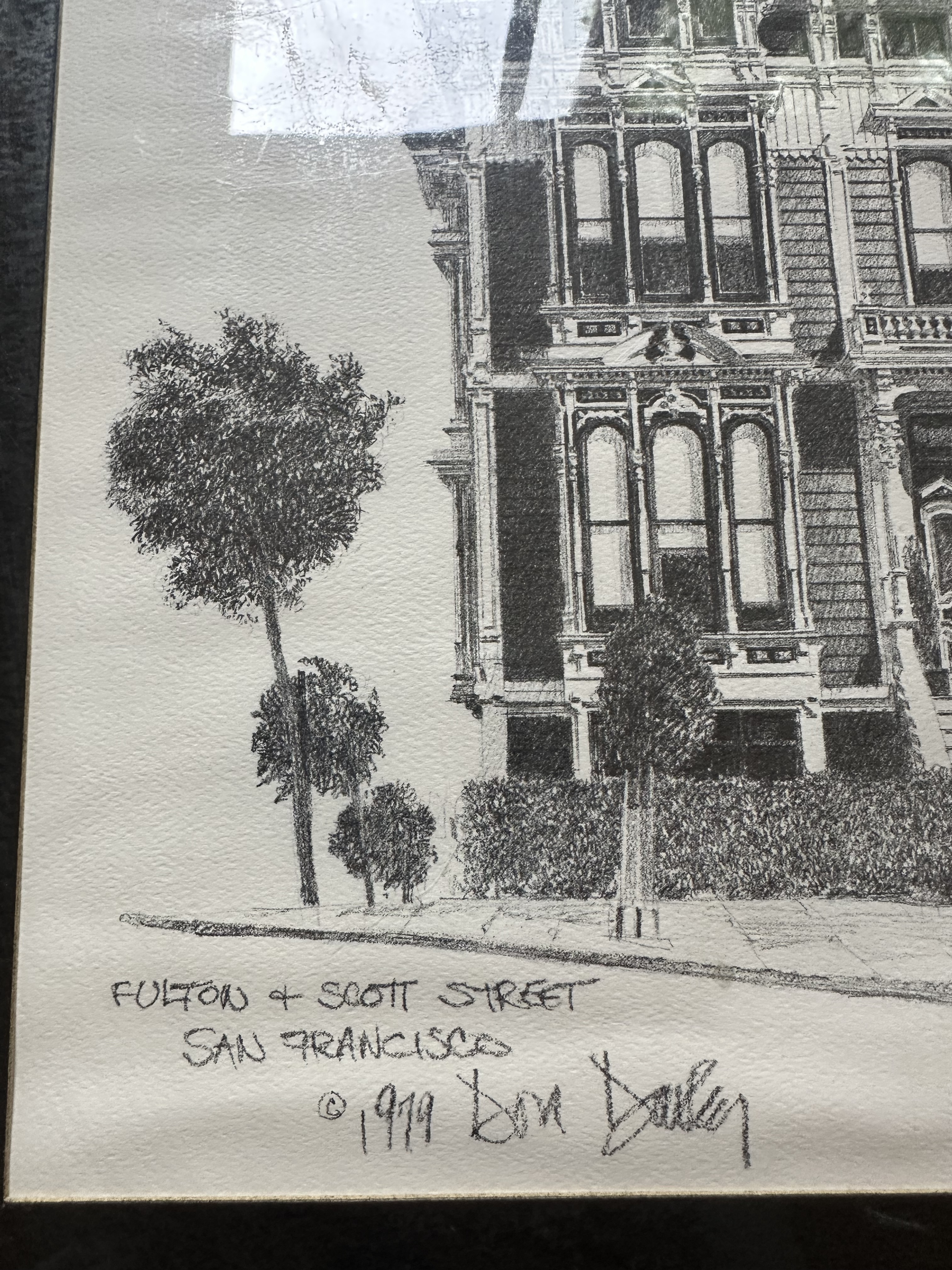 1979 Architectural San Francisco Lithograph Drawings by Don Davey