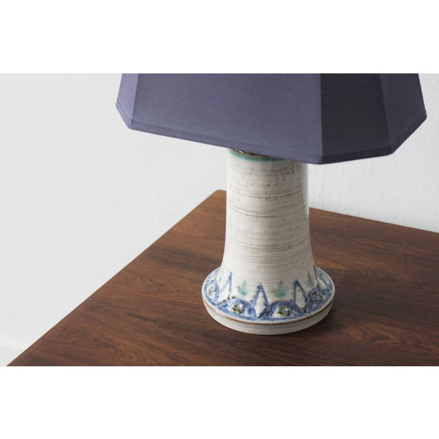 Vintage Ceramic Table Lamp from Søholm, Denmark, 1960s For Sale - Image 3 of 7