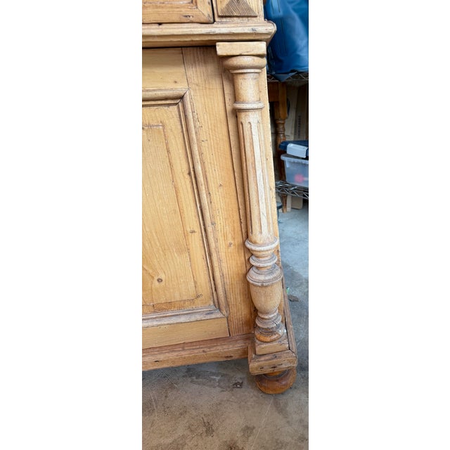 Early 19th Century Austro-Hungarian Pine Sideboard For Sale - Image 9 of 11