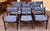 Set of Ten Danish Modern Mahogany Framed Dining Chairs by Andels-Möbel-Magasinet, Denmark c.1960 Outstanding Dining Chairs...