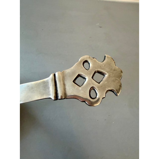 Early 20th Century Silver Plate Chamber Stick With Attached Snuffer For Sale In Savannah - Image 6 of 7