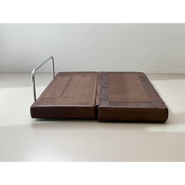 DS-85 Sofa Bed in Cognac Brown by de Sede, Switzerland, 1960s For Sale - Image 17 of 18