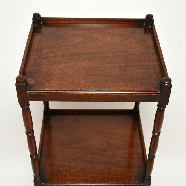 Antique Georgian Whatnot Stand, 1810s For Sale - Image 6 of 11