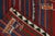 Textile 1950s Vintage Shahsavan Persian Kilim Rug in Red and Blue Patterns by Rug & Kilim For Sale - Image 7 of 7