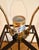Brown Early 2000s Open Cage Table Lamp With Shade For Sale - Image 8 of 13
