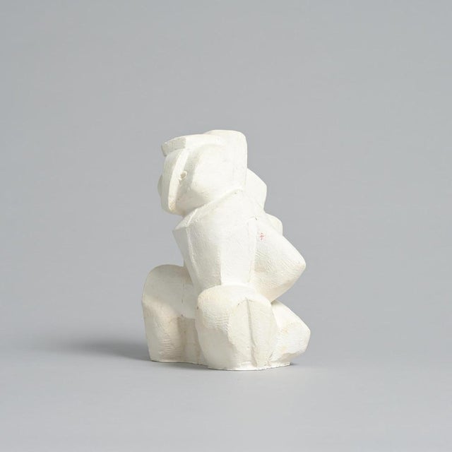 1990s Abstract Plaster Sculpture by Jan Keustermans For Sale - Image 5 of 18