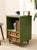Mid 20th Century Mid 20th Century Pair of Green and Wood Nightstands For Sale - Image 5 of 10