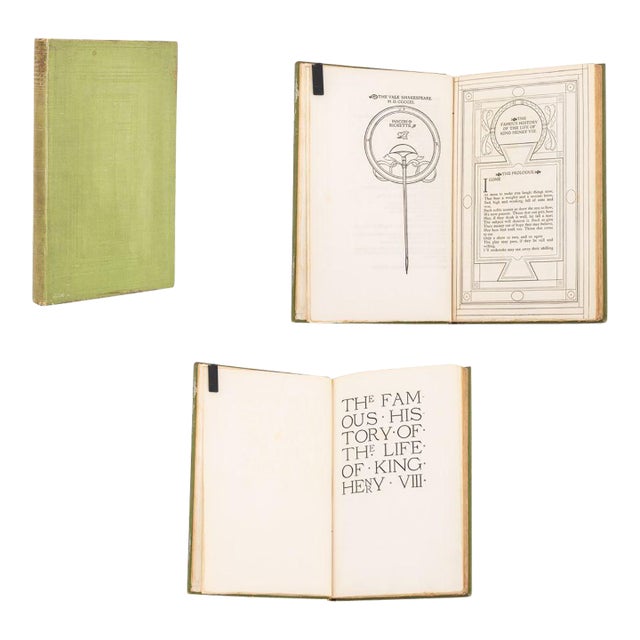 Shakespeare "The Famous History of the Life of King Henry Viii" Illustrated For Sale