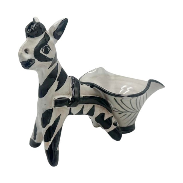 Vintage El Morocco Nyc Nightclub Ceramic Zebra Bud Vase, New York City For Sale - Image 10 of 12