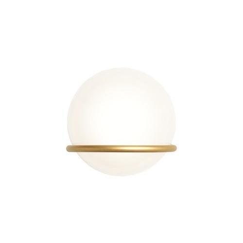 Model 238/1 Wall Light in Opaline Glass from Gino Sarfatti, Italy For Sale - Image 11 of 14
