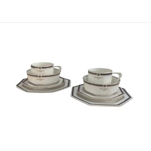 Ceramic Mid 20th Century Givenchy Dinnerware Set - 8 PCS For Sale - Image 7 of 8