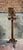 Wood Antique Barber Mirror Stand For Sale - Image 7 of 12