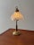 Vintage Brass Table Lamp with Glass Shade, 1960s For Sale - Image 9 of 9