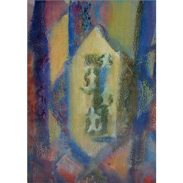 1960s Mid Century Abstract Figurative -- Navajo Hunters by Erle Loran For Sale - Image 5 of 6