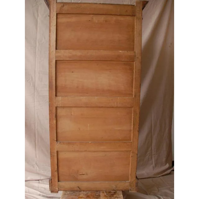 Brown French Showcase Cabinet, 1880s For Sale - Image 8 of 9