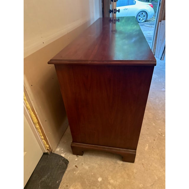 Henkel & Harris Cherry 124/24 10 Drawer Dresser For Sale In Atlanta - Image 6 of 9
