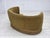 Danish 2-Seater Banana Sofa in Green Furniture Velour, 1970s For Sale - Image 4 of 18