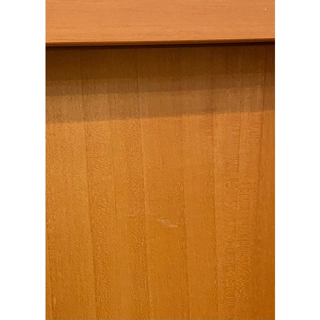 Vintage Maxalto (B&b Italia) Modus Wooden Cabinet With Glass Door For Sale - Image 16 of 18