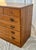 1960s Vtg. Ethan Allen American Style Three Drawer Maple Chest in Nutmeg W/Mica Top For Sale - Image 5 of 13