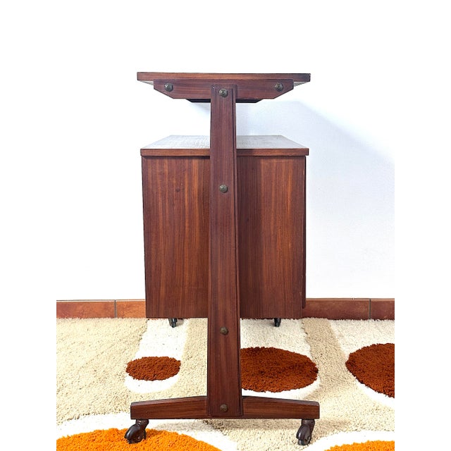 Vintage Mobile Bar Cart, Italy, 1960s For Sale - Image 11 of 14