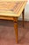 Spanish Colonial Revival Marquetry Farmhouse Dining Table, Compass Star Inlay For Sale - Image 14 of 14