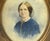 Victorian Antique Miniature Portrait Painting of Woman in Original Presentation Case For Sale - Image 3 of 10