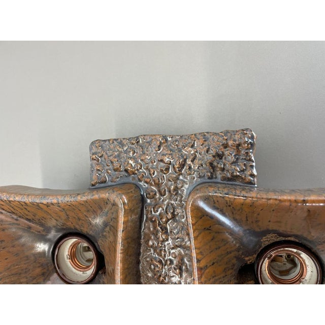 Vintage German Pop Art Fat Lava Wall Light by Traudl Brunnquell, 1960s For Sale - Image 11 of 18