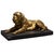 19th Century English Bronze Mastiff Dog Figure on a Stone Stand For Sale - Image 10 of 10