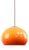 Orange Jolly Pendant Lamp by Luigi Massoni for Guzzini, 1970s For Sale