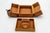 English Jewelry Box in Saddle Brown Leather For Sale - Image 10 of 13