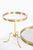 Side / Cocktail Tables in Brass and Circular Mirror Glass Tops, 1940s, Set of 2 For Sale - Image 6 of 9