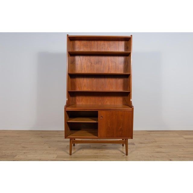 Mid-Century Modern Teak Shelf by Johannes Sorth for Bornholm, 1960s For Sale - Image 10 of 18