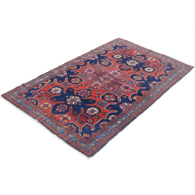 Antique Caucasian Decorative Rug For Sale - Image 4 of 6
