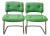1970s Steelcase Cantilever Upholstered Side Chairs- a Pair For Sale
