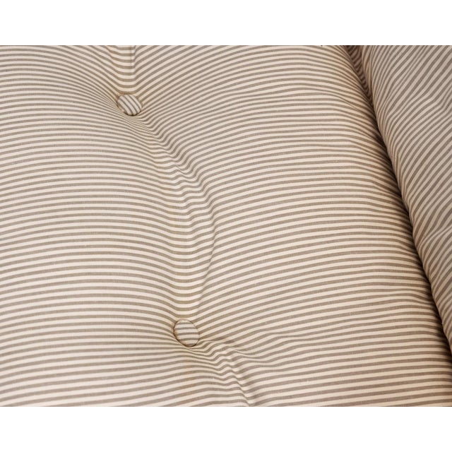Vintage Scandinavian Metal and Fabric Armchair, 1970s For Sale - Image 6 of 10