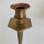 Early 20th Century Tiffany Studios New York Gilt Bronze Doré Candlestick Holder - Model No. 1235 - Art Nouveau Lighting For Sale - Image 5 of 9
