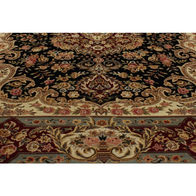 Late 20th Century Vintage Chinese Kerman Rug, 07'09 X 09'06 For Sale - Image 5 of 6