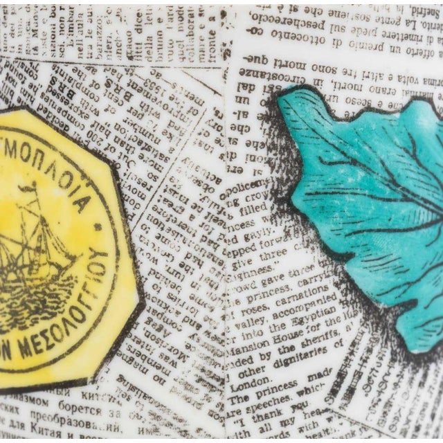 Fornasetti Porcelain Tableware, 2 Pcs. For Sale In New York - Image 6 of 13