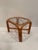 Wood Twisted Rattan End Tables -a Pair For Sale - Image 7 of 11