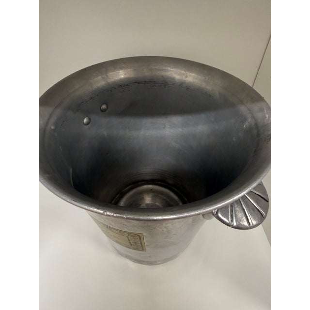 Art Deco Vintage French Champagne Bucket · Nicolas Feuillatte For Sale - Image 3 of 4