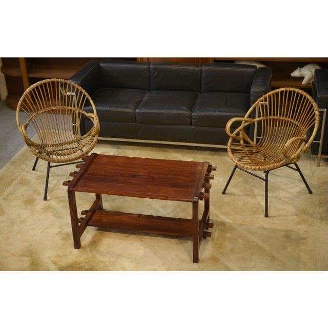 Scandinavian Coffee Table in Wood, 1960s For Sale - Image 12 of 13