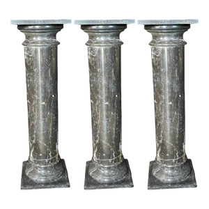 Italian Neoclassical Marble Columns or Pedestal